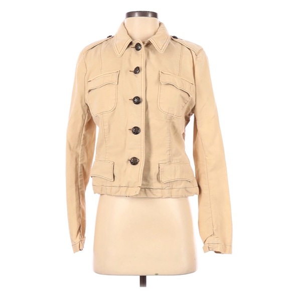 Polo Ralph Lauren Womens Medium Jacket Neutral M - Picture 2 of 6